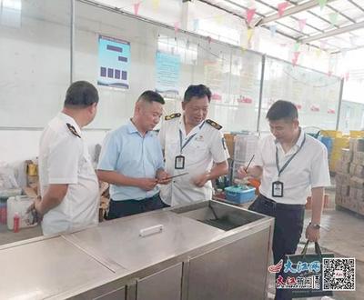 瑞金市開展節前餐飲具消毒專項檢查，筑牢節日飲食安全防線